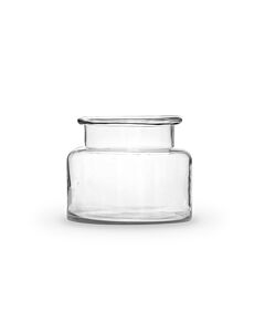 GLASS VASE FLAT