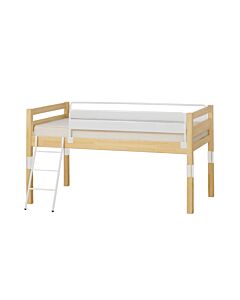 ALVA SEMI HIGH BED WH