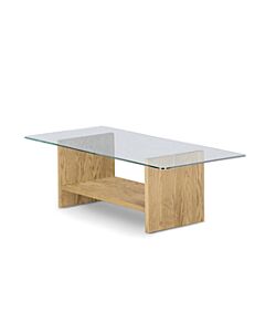 GLASS LOW TABLE RT | CL