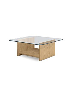 GLASS LOW TABLE SQ | CL