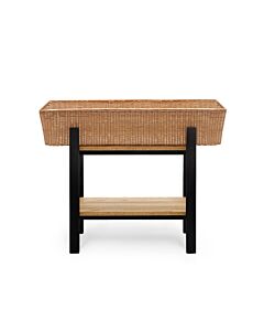 PLANTER STAND LOW BK