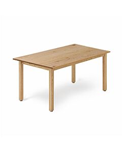 DINING TABLE | ROUGH TOP | OAK – CLEAR - P/P