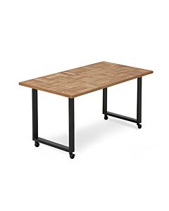 MIDDLE TABLE | PARQUET TOP | OAK - MEDIUM