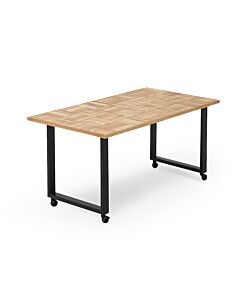 DINING TABLE | PARQUET TOP | OAK – CLEAR