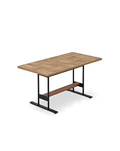 CAFE TABLE | PARQUET TOP | OAK – MEDIUM