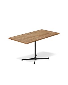 CAFE TABLE | W-BRICK TOP | OAK – MEDIUM