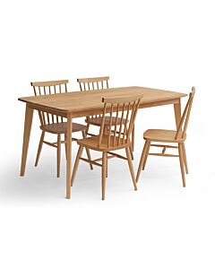 DINING SET / VIBO OVAL TOP20 + MARE ST CHAIR