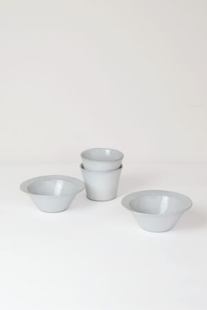 HUSTINGS | PLATE 2PCS SET 01 | CUP & BOWL GY