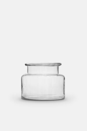 GLASS VASE FLAT