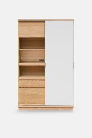 KNOT | CUP BOARD | OAK | WH DOOR