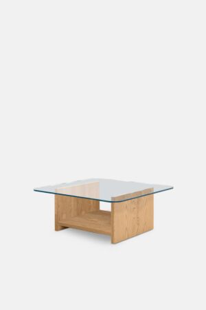 GLASS LOW TABLE SQ | CL
