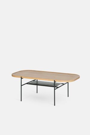 STURE | LOW TABLE | OVAL | OAK×BK