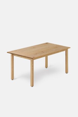DINING TABLE | ROUGH TOP | OAK – CLEAR - P/P