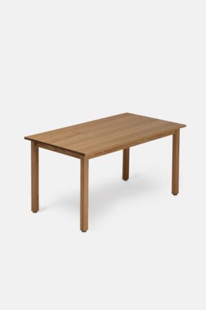 DINING TABLE | RECT TOP | OAK – MEDIUM – R/Q