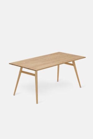 DINING TABLE | CAB TOP | OAK – CLEAR