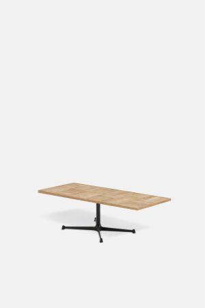 LOW TABLE | PARQUET TOP | OAK – CLEAR
