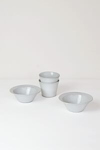 HUSTINGS | PLATE 2PCS SET 01 | CUP & BOWL GY