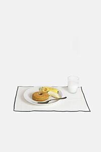 PLACE MAT 33*45 WHITE / 2PCS SET