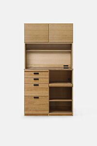 HOLM CUPBOARD 100OAK 02+02
