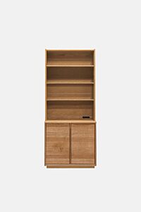 UNIT BOOK SHELF 02 OAK
