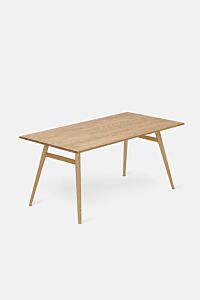 DINING TABLE | CAB TOP | OAK – CLEAR