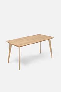DINING TABLE | CAB OVAL TOP | OAK – CLEAR