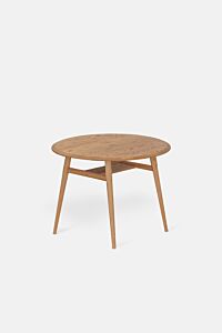 DINING TABLE | CIRCLE TOP 95 | OAK - MEDIUM – P/P
