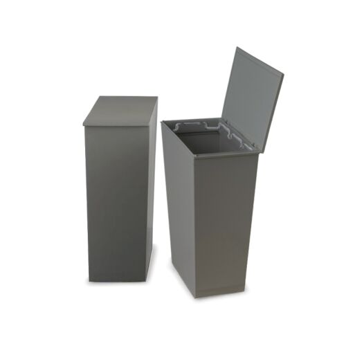 DUST BIN-02 2PCS  GY