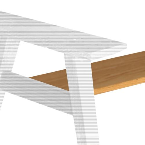 TABLE SHELF | ALDER