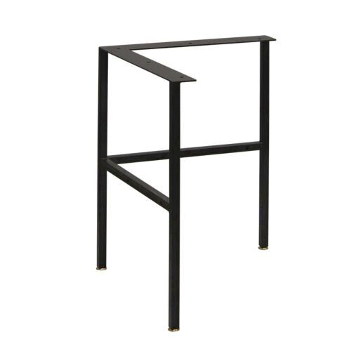 DT DESK LEG SET BK