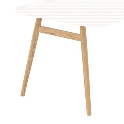 ISO 2 OAK/CL LEG NO SHELF